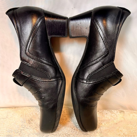 Clarks Womens Artisan Rosalyn Nicole Pump Loafer Block Heels Sz 7 M - Picture 6 of 11